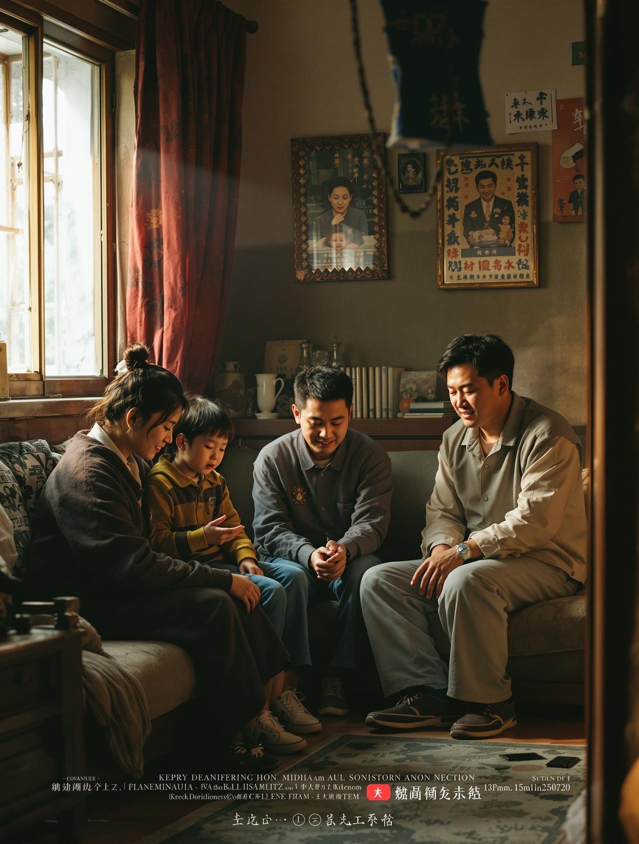 扣扣影院作品《人世间》海报